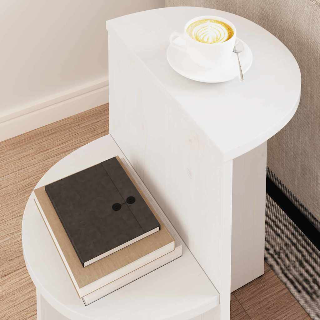 Mesa de Café 50 x 40 x 50 cm Madera maciza de pino