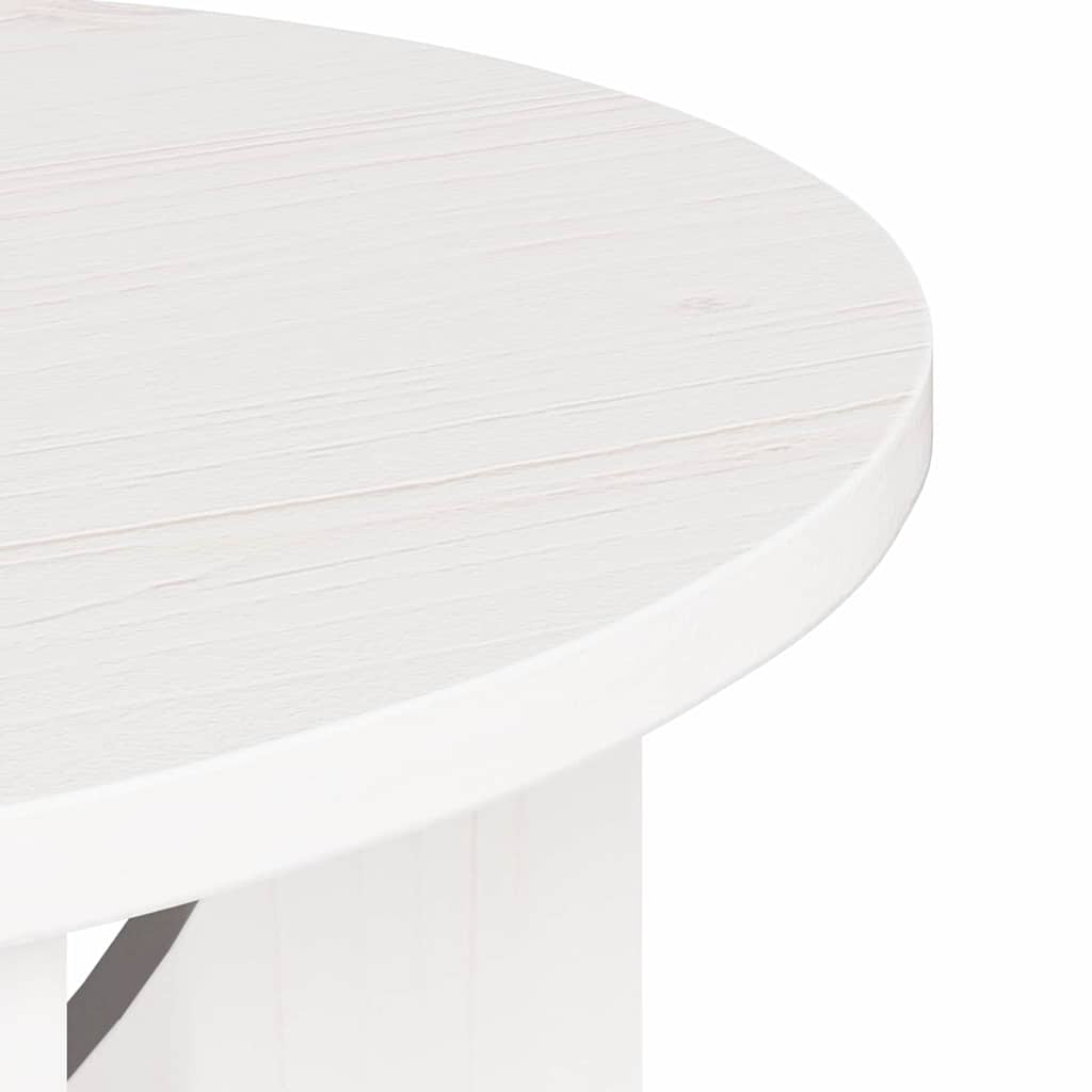 Mesa de Café 50 x 50 x 35 cm Madera maciza de pino