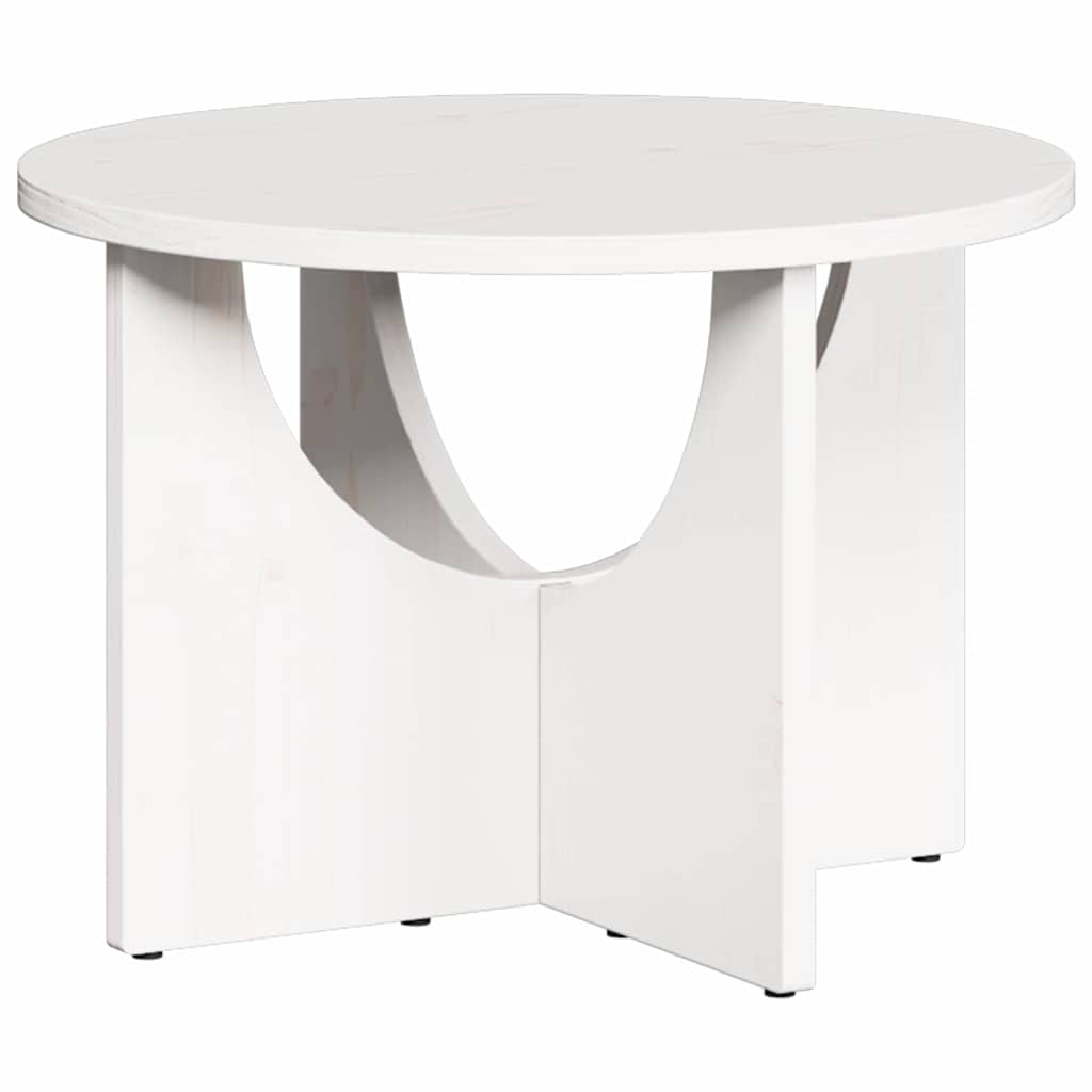 Mesa de Café 50 x 50 x 35 cm Madera maciza de pino
