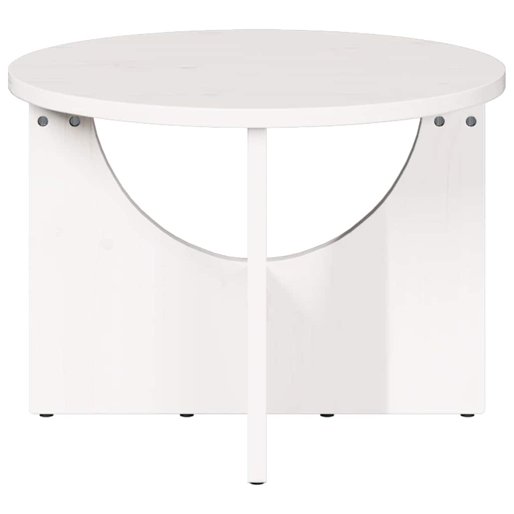 Mesa de Café 50 x 50 x 35 cm Madera maciza de pino