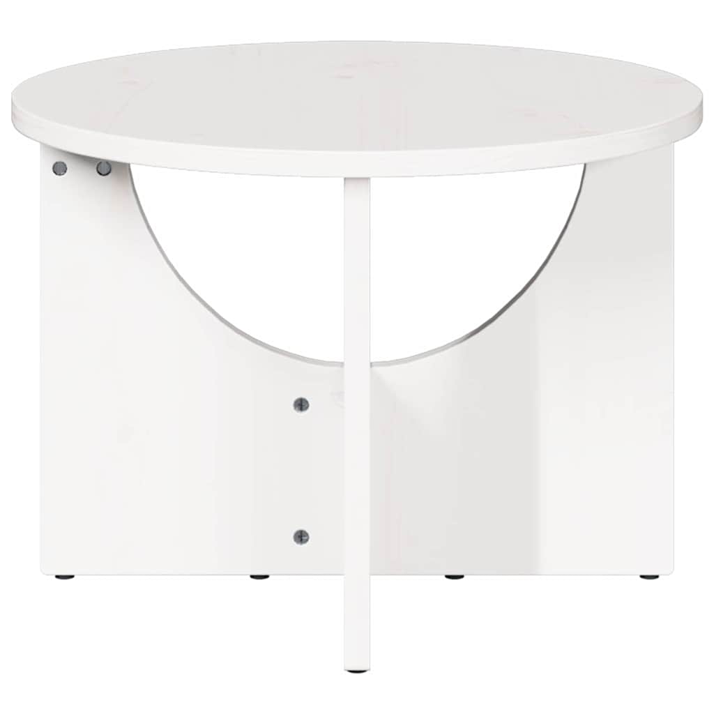 Mesa de Café 50 x 50 x 35 cm Madera maciza de pino