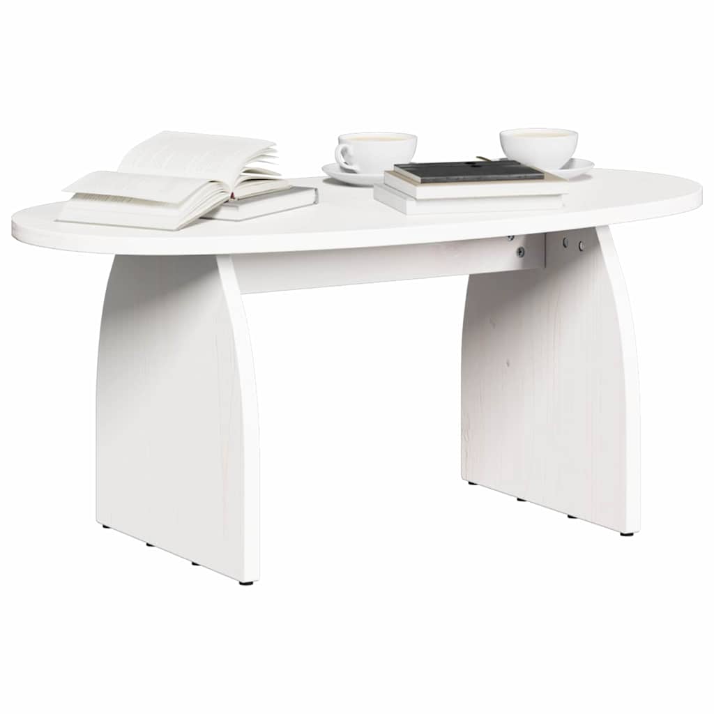 Mesa de Café 80 x 40 x 35 cm Madera de pino macizo