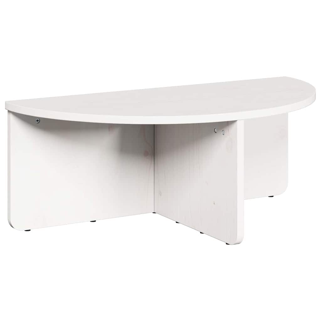 Mesa de Café 2 pcs Madera maciza de pino