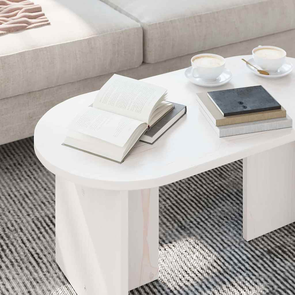 Mesa de Café 80 x 39,5 x 35 cm Madera maciza de Pino