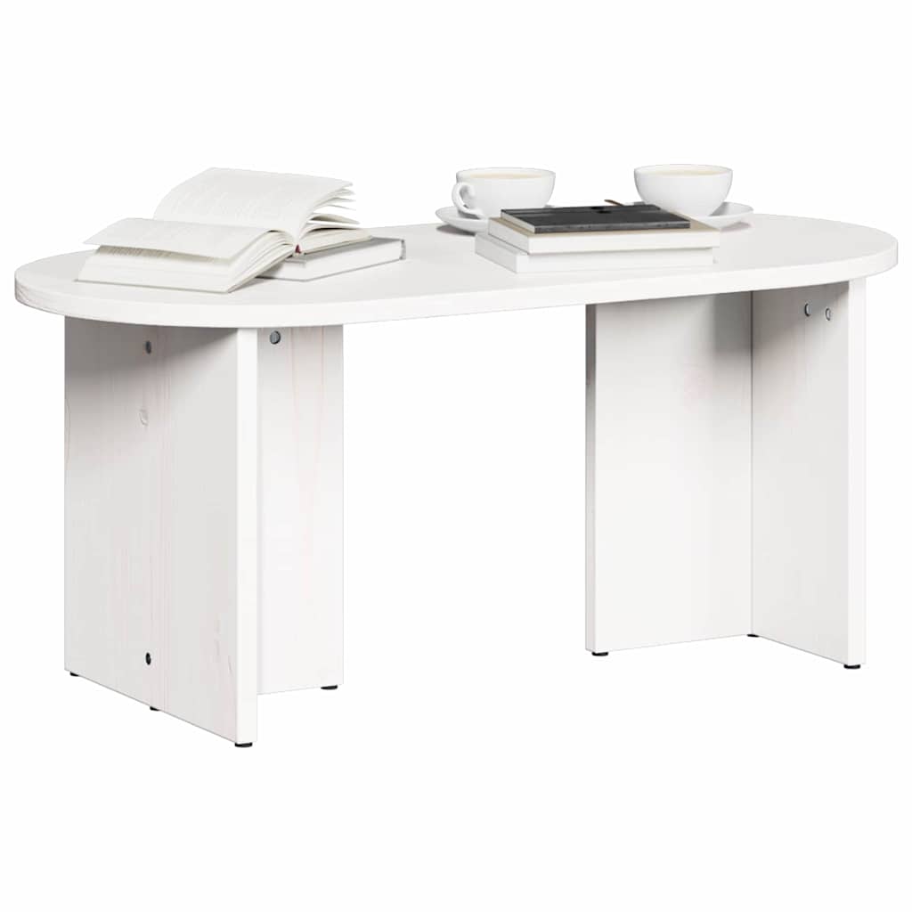 Mesa de Café 80 x 39,5 x 35 cm Madera maciza de Pino