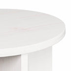 Mesa de Café 2 pcs Madera maciza de Pino