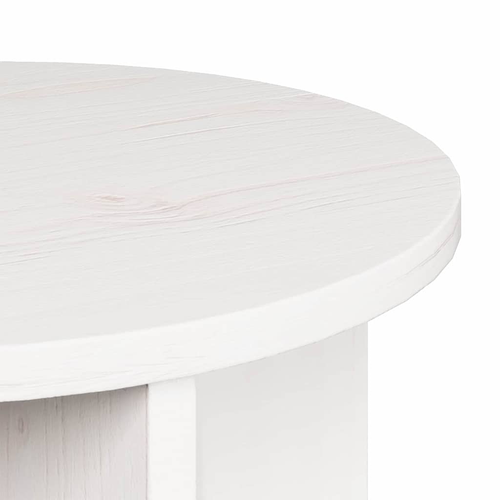 Mesa de Café 2 pcs Madera maciza de Pino