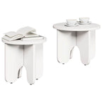 Mesa de Café 2 pcs Madera maciza de Pino