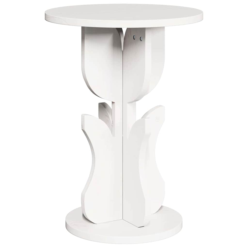 Mesa de Café 39,5 x 39,5 x 53,5 cm Madera maciza de pino