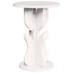 Mesa de Café 39,5 x 39,5 x 53,5 cm Madera maciza de pino