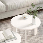 Mesa de Café 2 pcs Madera maciza de Pino