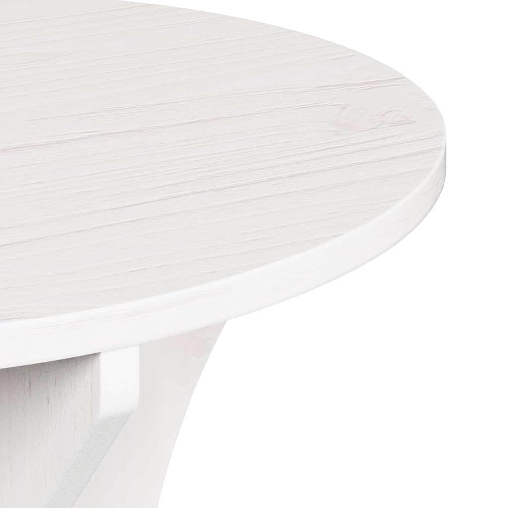Mesa de Café 2 pcs Madera maciza de pino