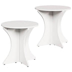 Mesa de Café 2 pcs Madera maciza de pino