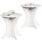 Mesa de Café 2 pcs Madera maciza de pino