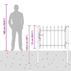 Puerta de cerca BOXTEL 103 x 124,5 cm