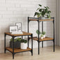 Shelf Board 4 pcs Brown 100 x 10 x 1.5 cm