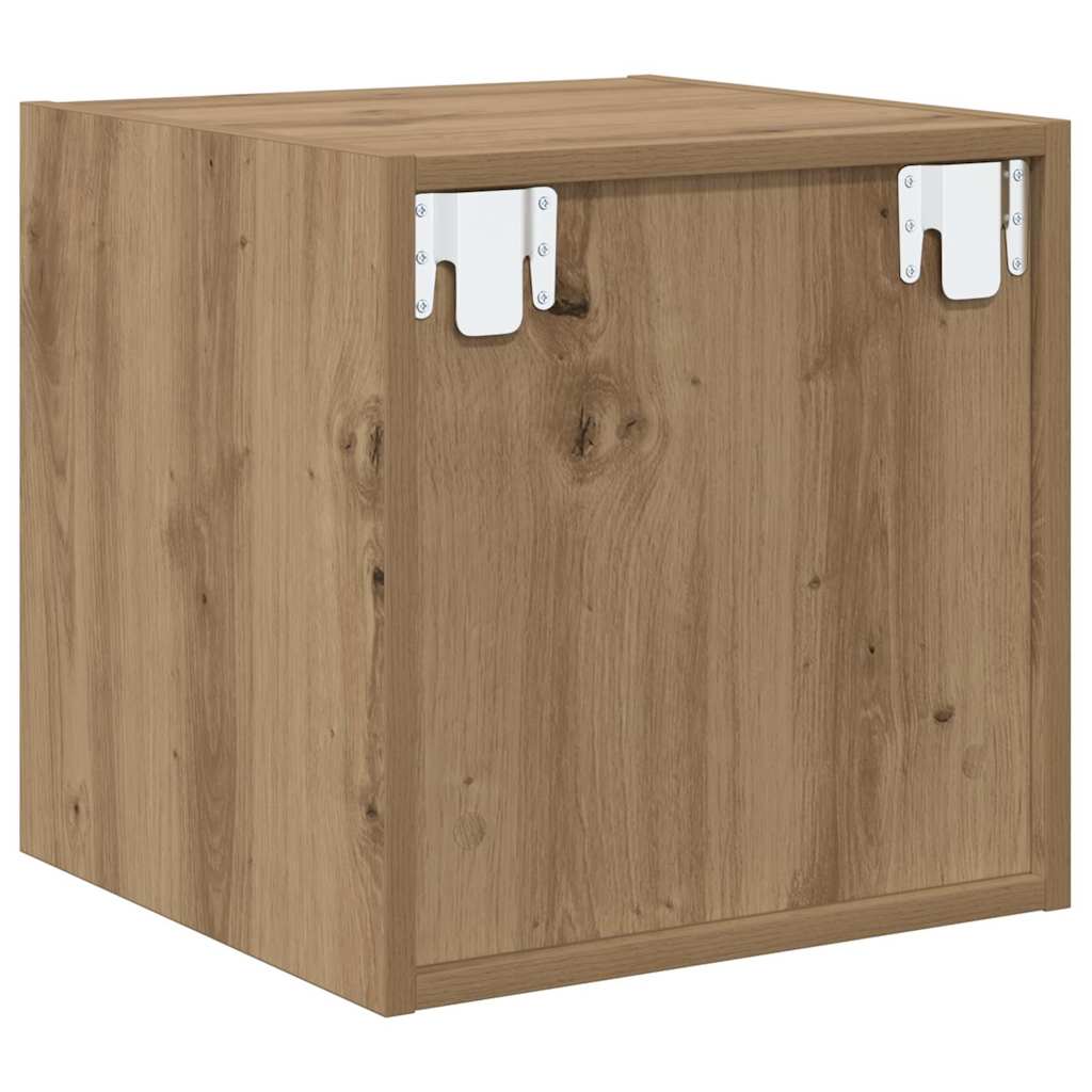 Armario de Pared 2 pcs Roble artesanal 37 x 37 x 37 cm