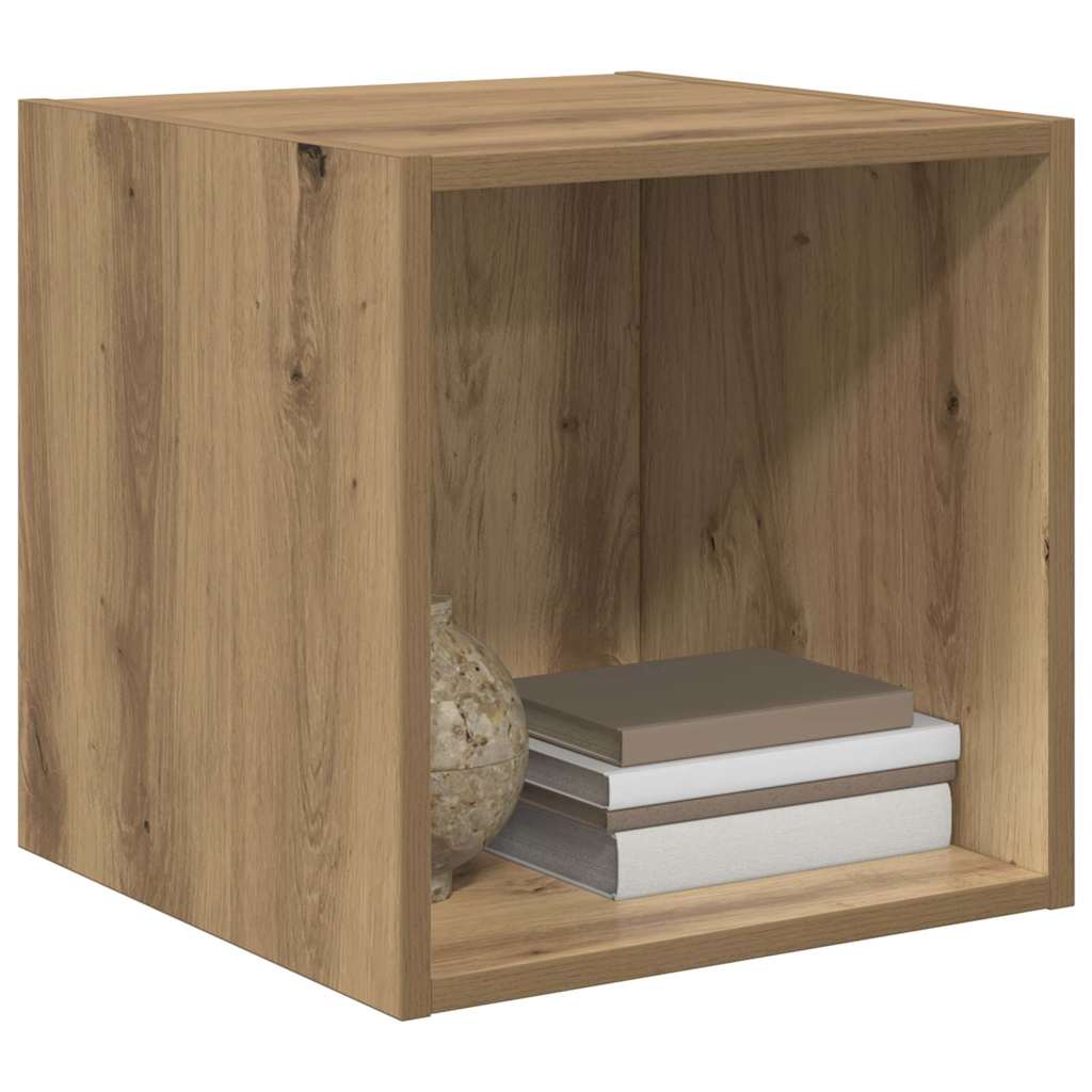Armario de Pared 2 pcs Roble artesanal 37 x 37 x 37 cm