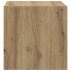 Armario de Pared 2 pcs Roble artesanal 37 x 37 x 37 cm