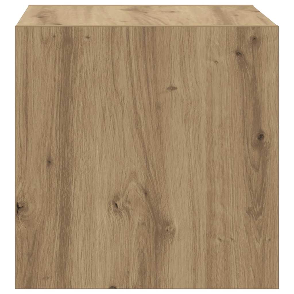 Armario de Pared 2 pcs Roble artesanal 37 x 37 x 37 cm