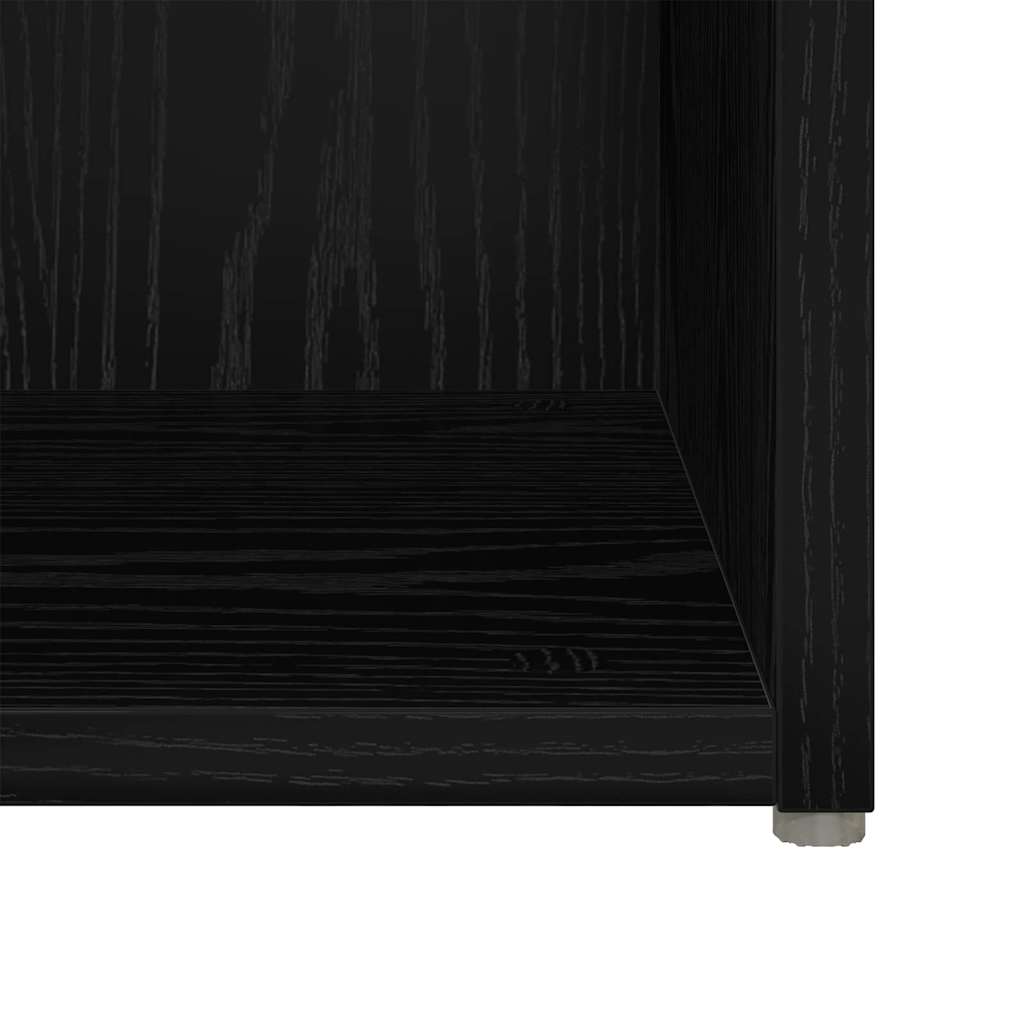 Conjunto de mueble de TV 2 pcs 37 x 35 x 37,5 cm Negro
