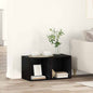Conjunto de mueble de TV 2 pcs 37 x 35 x 37,5 cm Negro