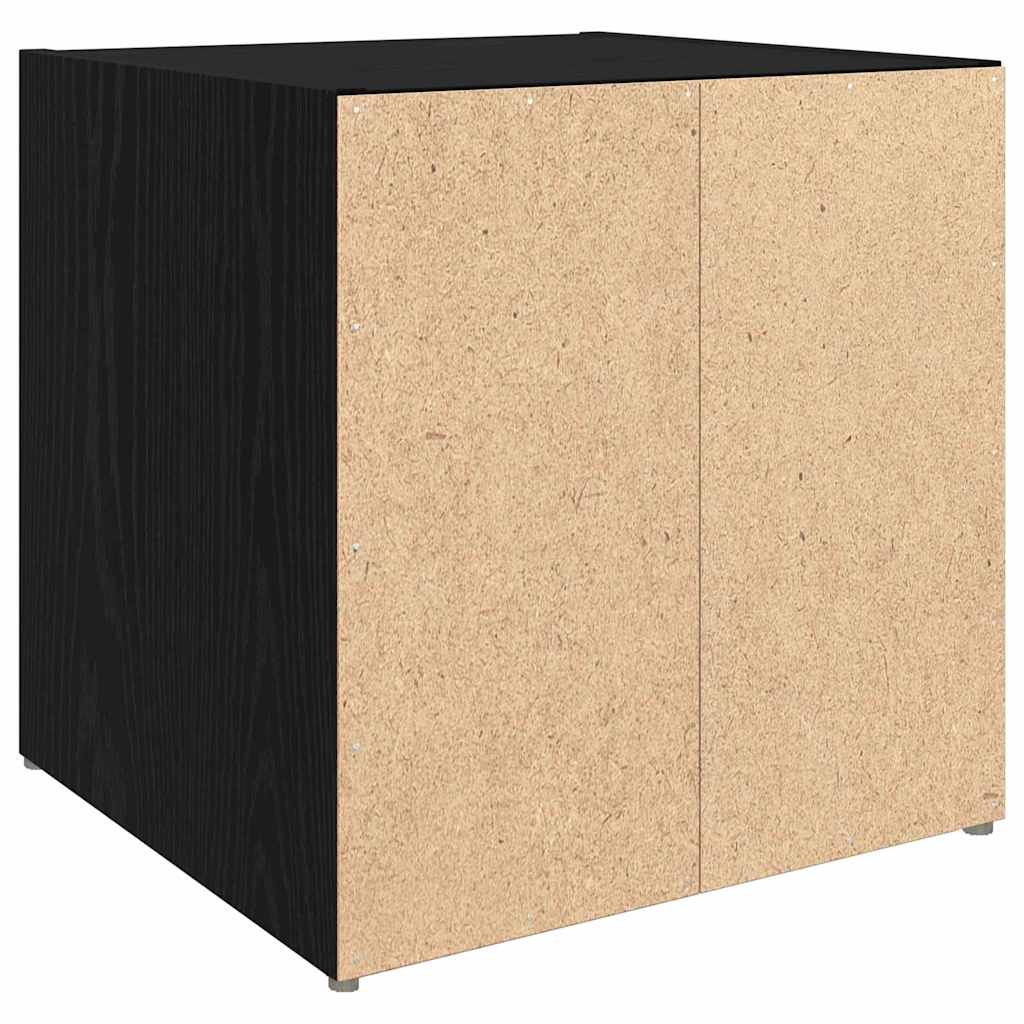 Conjunto de mueble de TV 2 pcs 37 x 35 x 37,5 cm Negro