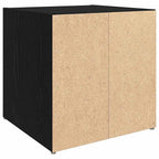 Conjunto de mueble de TV 2 pcs 37 x 35 x 37,5 cm Negro