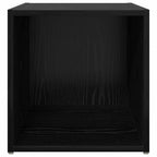 Conjunto de mueble de TV 2 pcs 37 x 35 x 37,5 cm Negro