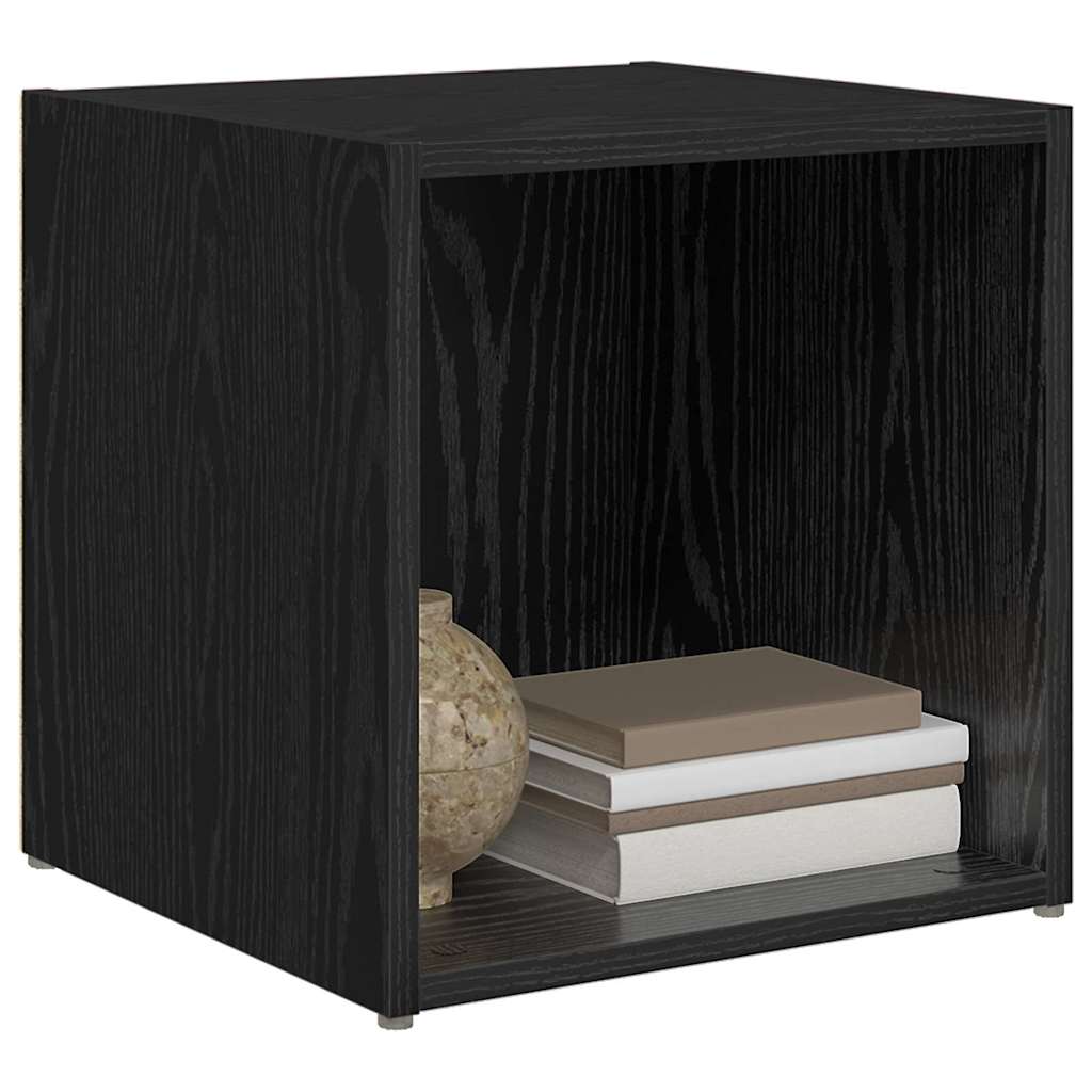 Conjunto de mueble de TV 2 pcs 37 x 35 x 37,5 cm Negro