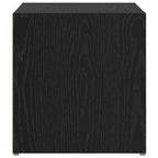 Conjunto de mueble de TV 2 pcs 37 x 35 x 37,5 cm Negro