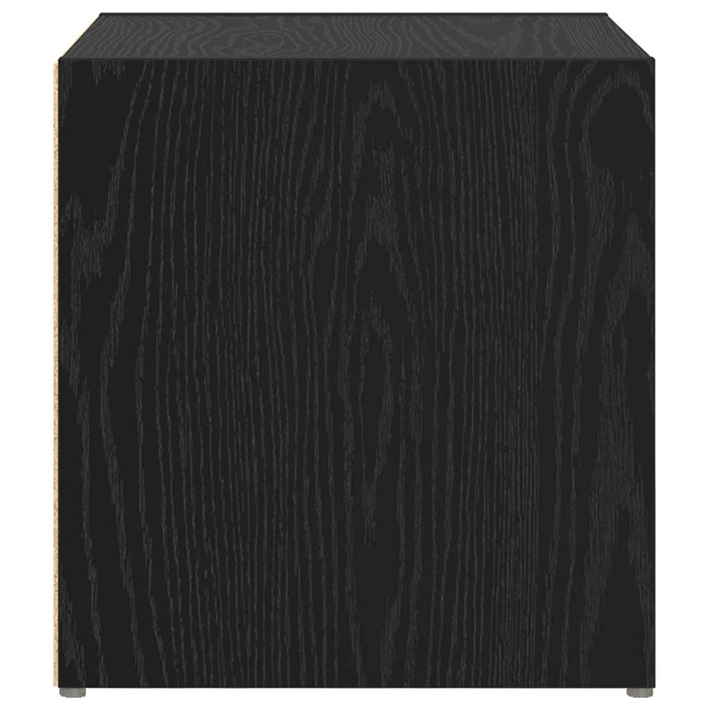 Conjunto de mueble de TV 2 pcs 37 x 35 x 37,5 cm Negro
