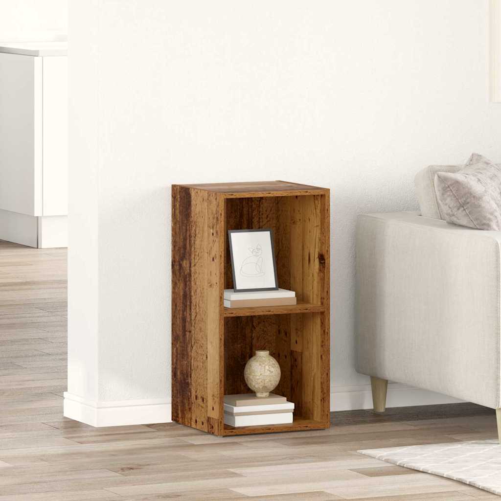Conjunto de mueble de TV 8 pcs Madera envejecida
