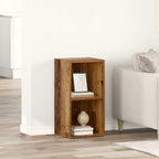 Conjunto de mueble de TV 8 pcs Madera envejecida