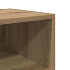 Armario de Noche 2 pcs Roble artesanal 40 x 30 x 50 cm