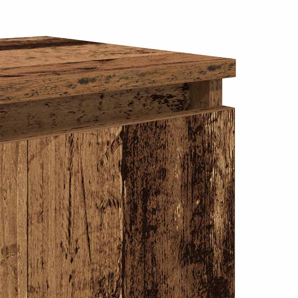 Armario de Noche Madera vieja 40 x 30 x 50 cm