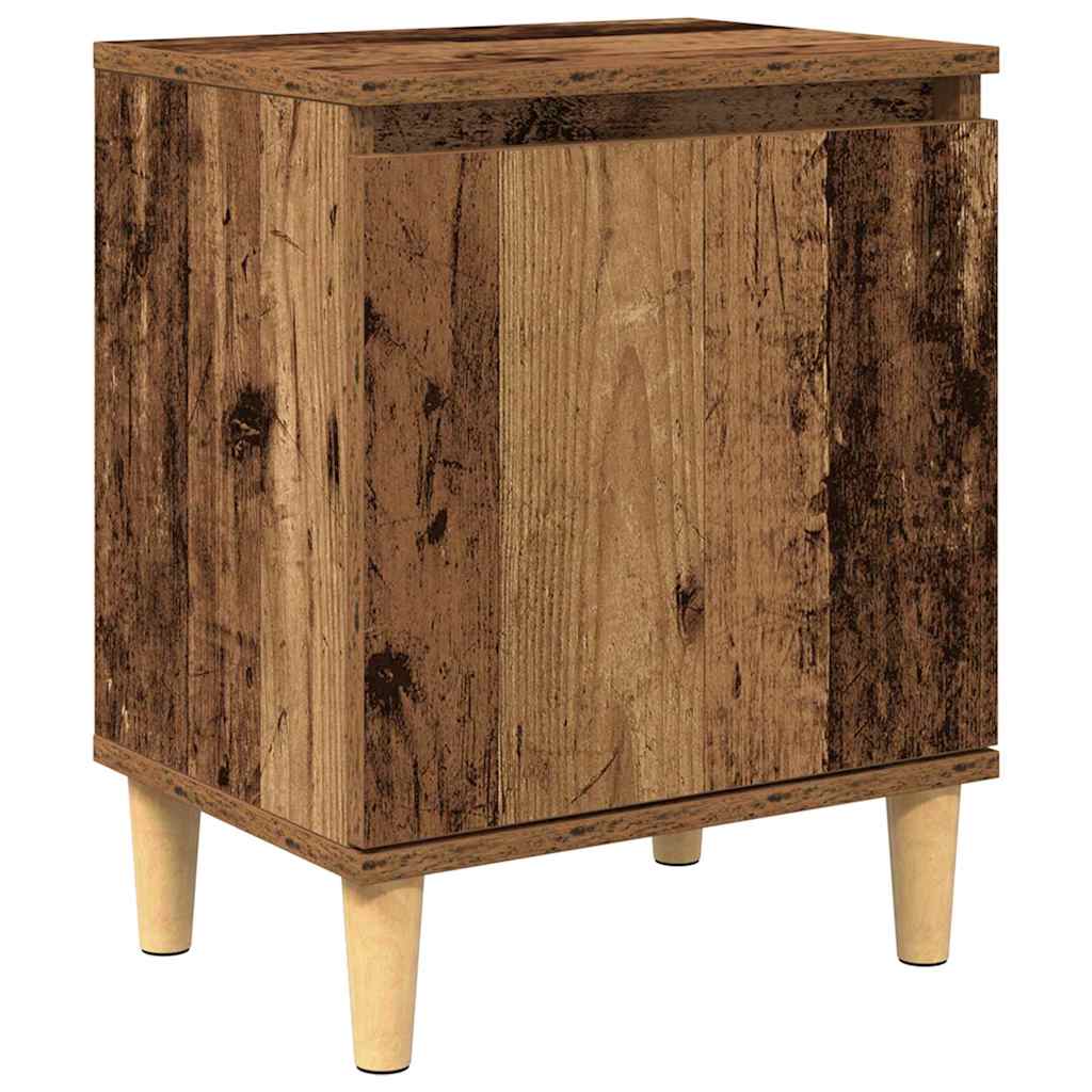Armario de Noche Madera vieja 40 x 30 x 50 cm