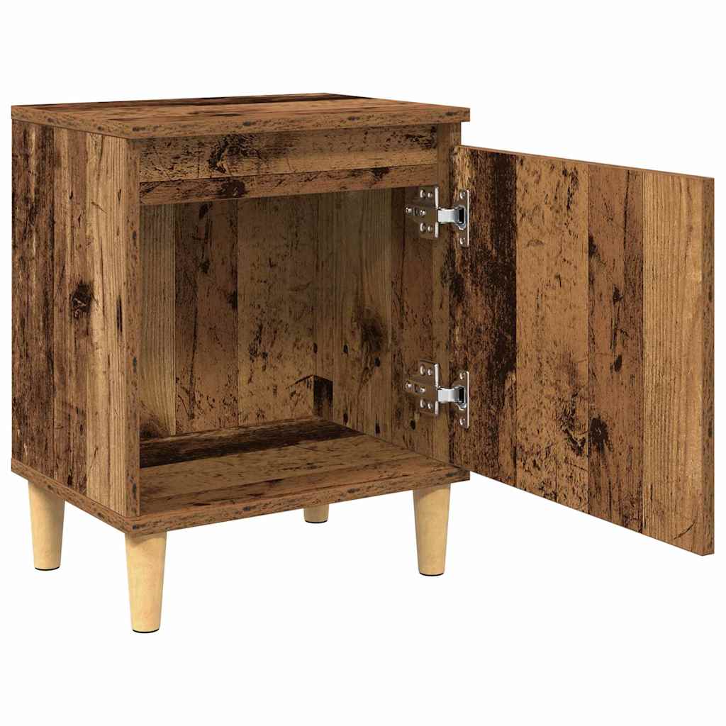 Armario de Noche Madera vieja 40 x 30 x 50 cm