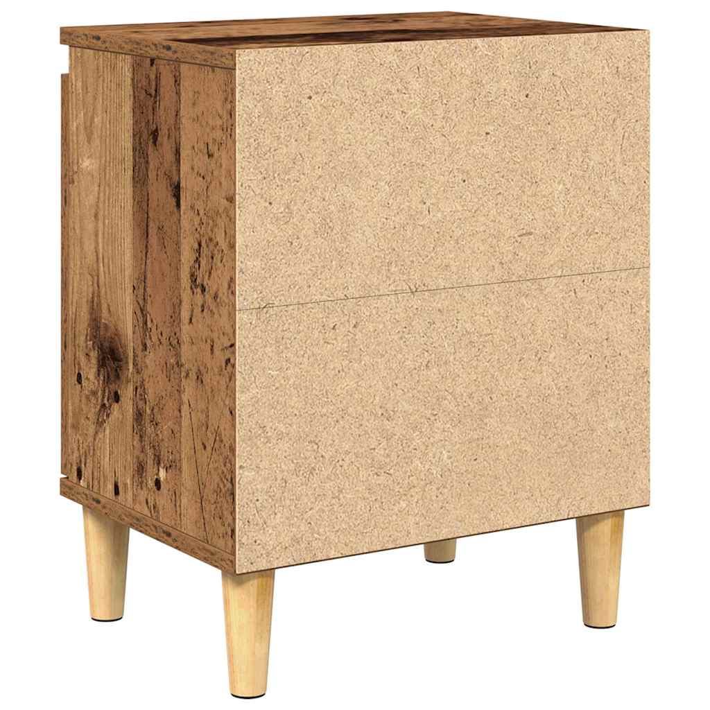 Armario de Noche Madera vieja 40 x 30 x 50 cm