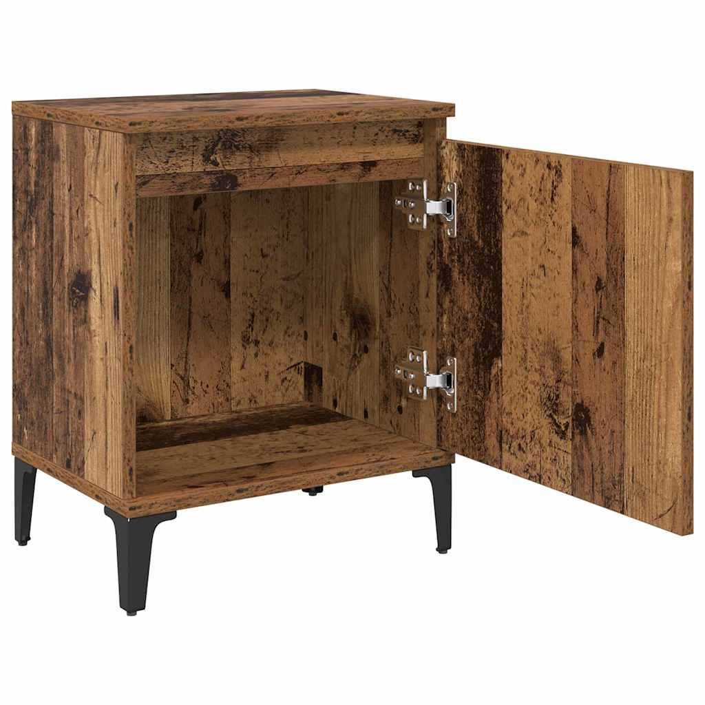 Armario de Noche Madera vieja 40 x 30 x 50 cm