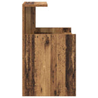 Armario de Noche 2 pcs Madera vieja 40 x 35 x 60 cm