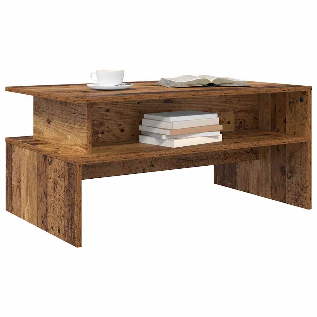 Mesa de Café Madera vieja 90 x 55 x 42,5 cm
