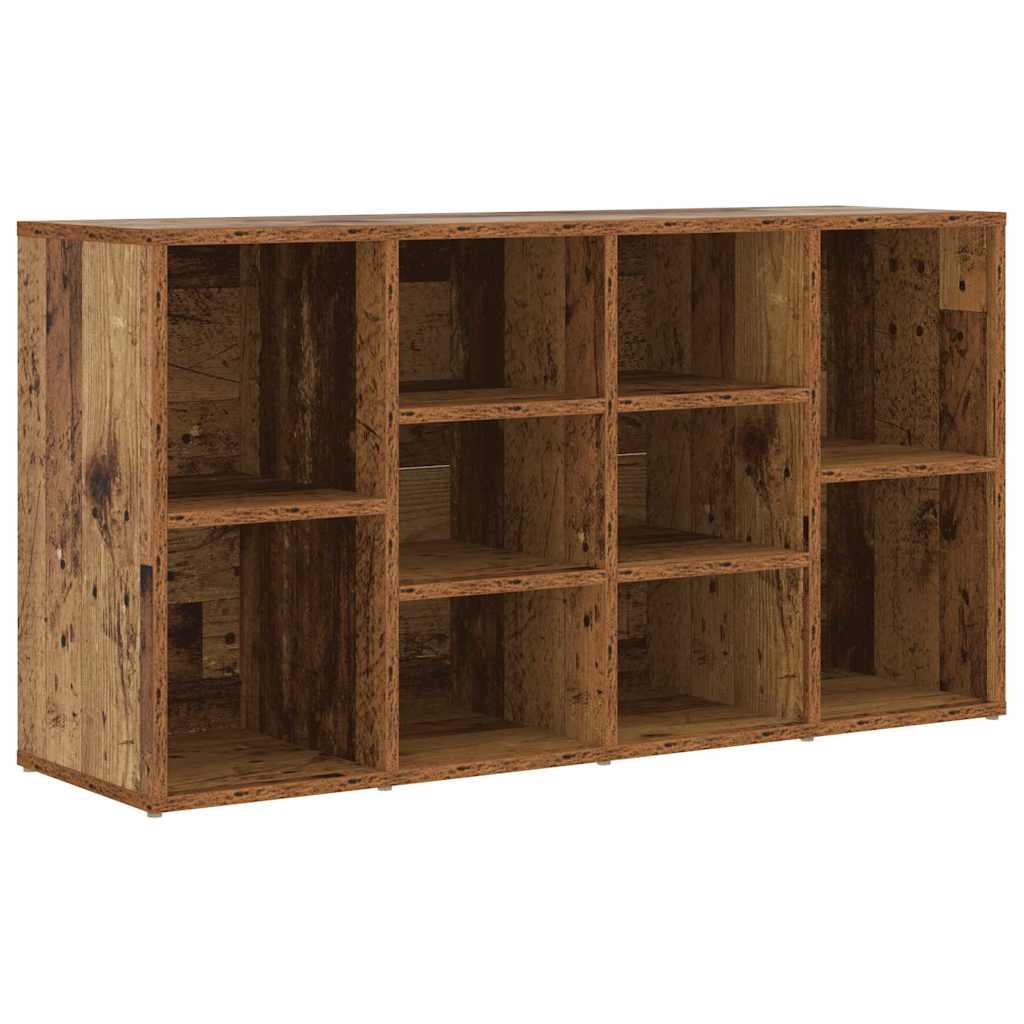 Banco para zapatos con estante Madera vieja 103 x 30 x 54,5 cm