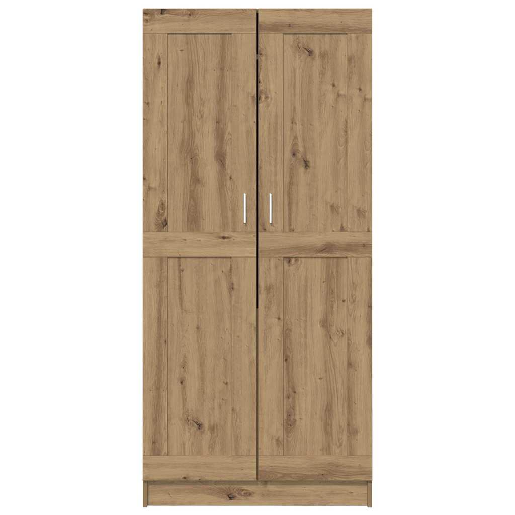 Armario con estante Roble Artesanal 82,5 x 51,5 x 180 cm
