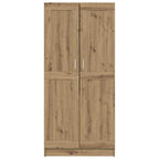 Armario con estante Roble Artesanal 82,5 x 51,5 x 180 cm