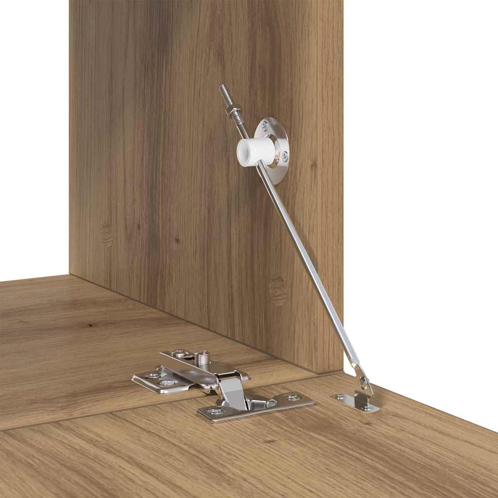 Conjunto de mueble de TV 2 pcs Marrón 60 x 30 x 30 cm