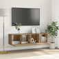 Conjunto de mueble de TV 2 pcs Marrón 60 x 30 x 30 cm