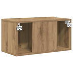 Conjunto de mueble de TV 2 pcs Marrón 60 x 30 x 30 cm