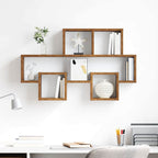 Estante de pared con estante Madera vieja 82 x 15 x 51 cm