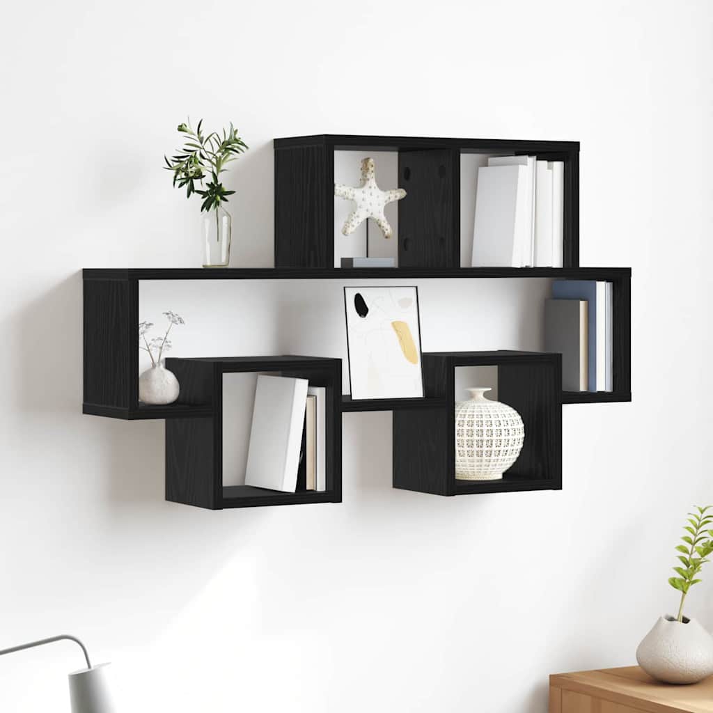 Estante de pared con estante Madera vieja 82 x 15 x 51 cm